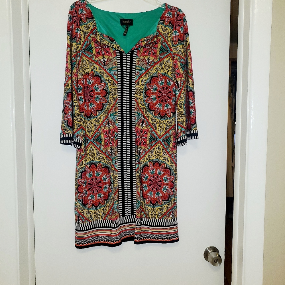 Like new Laundry by Shelli Segal print dress